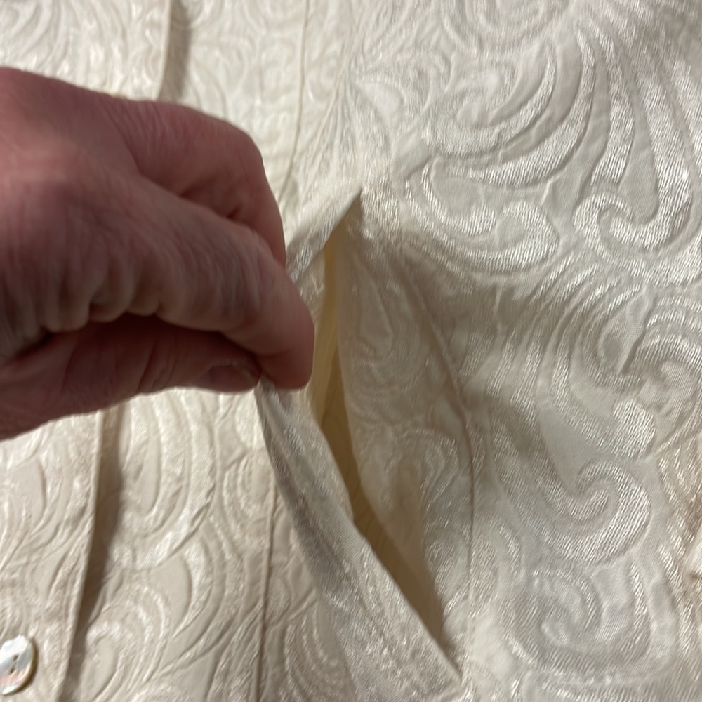 Chicos Lightweight Floral Button Collared Jacket … - image 4